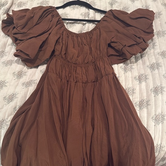 Princess Polly brown mini dress - Picture 1 of 3